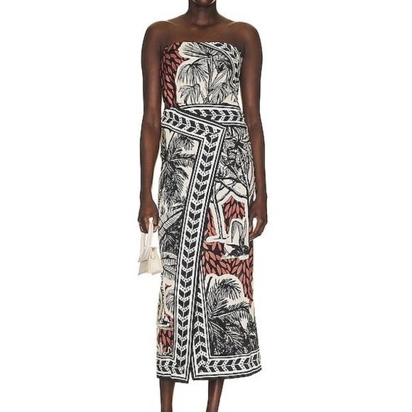 Johanna Ortiz Dresses & Skirts - JOHANNA ORTIZ  $850 African Canopy Ankle Dress  NWT Size 8